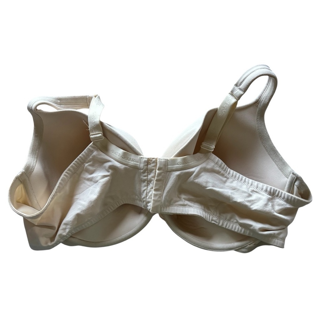 Cacique 50DD Lane Bryant Lightly Lined Full Coverage Bra Nude Underwire Classic - Picture 4 of 14